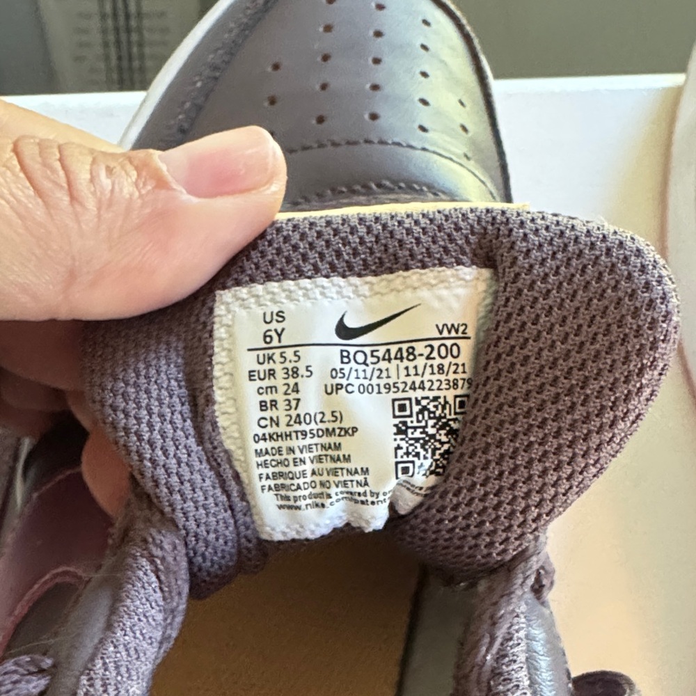 Nike Kids' Court Borough 2 - Picture 5 of 5